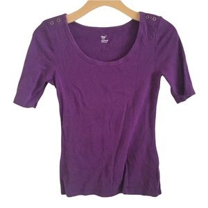 Gap Purple Top